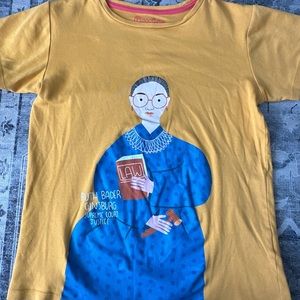 Piccolina Tween sz 14 Ruth Bader Ginsberg Tee